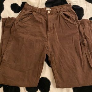 Brown Cargo Pants